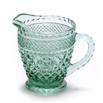 Wexford Green by Anchor Hocking, Glass Cream Pitcher
