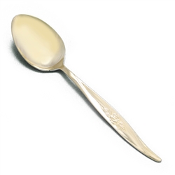 Avon Rose by Hanford Forge, Gold Electroplate Place Soup Spoon