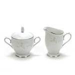 Temptation by Noritake, China Cream Pitcher & Sugar Bowl