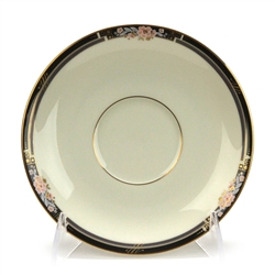 Florisse Black by Noritake, China Saucer