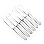 Windsor by 1847 Rogers, Silverplate Fruit Knives, Set of 6, Flat Handle