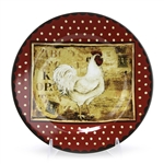 Retro Rooster by Sakura, Stoneware Salad Plate