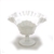 Paneled Grape Milk Glass by Westmoreland, Glass Compote