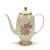 Cherokee Rose (Thin Gold Band) by Franciscan, China Coffee Pot
