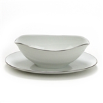 Colony by Noritake, China Gravy Boat, Attached Tray