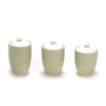 Cappuccino by Pfaltzgraff, Stoneware Canister Set, Three