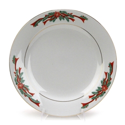 Poinsettia & Ribbon by Fairfield, China Dinner Plate