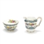 Lyric Tunis by Crown Staffordshire, China Cream Pitcher & Sugar Bowl, Blue