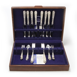 Repousse by Kirk, Sterling Flatware Set, 32 Piece Set