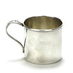 Evening Star by Community, Silverplate Baby Cup, Monogram MARK