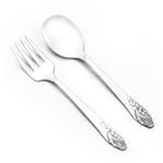 Evening Star by Community, Silverplate Baby Spoon & Fork