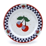 Cherry by Tabletops Unlimited, Stoneware Chop Plate