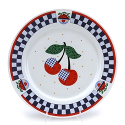 Cherry by Tabletops Unlimited, Stoneware Chop Plate