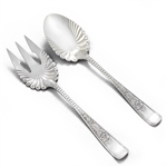 Cardinal by Rogers & Hamilton, Silverplate Salad Serving Spoon & Fork