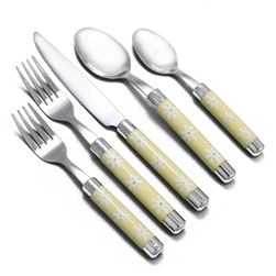 Dazee Sun by Pfaltzgraff, Stainless/Plastic 5-PC Setting w/ Soup Spoon