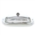 Crisscross by Hazel Atlas, Glass Butter Dish, Clear