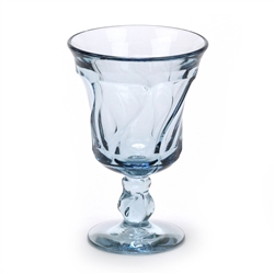 Jamestown Blue by Fostoria, Glass Water Goblet