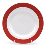 Classic Band Red by Martha Stewart, Stoneware Salad Plate