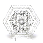 Wexford by Anchor Hocking, Glass Dish, Footed, Hexagonal