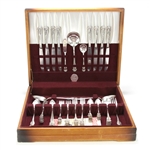 Holiday by National, Silverplate Flatware Set, 71 PC Set