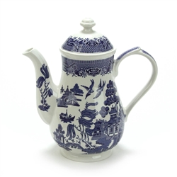Blue Willow by Churchill, Stoneware Coffee Pot