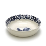 Sponge Blue Rooster by Tienshan, Stoneware Coupe Cereal Bowl