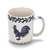 Sponge Blue Rooster by Tienshan, Stoneware Mug