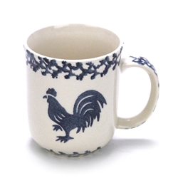 Sponge Blue Rooster by Tienshan, Stoneware Mug