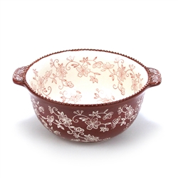 Floral Lace Red by Temp-Tations, Stoneware Mixing Bowl