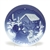 Christmas Plate by Bing & Grondahl, Porcelain Decorators Plate, Sharing The Joy Of Christmas