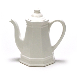 Heritage, White by Pfaltzgraff, Stoneware Teapot