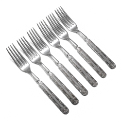 Argyle by Rogers & Bros., Silverplate Dinner Fork, Set of 6