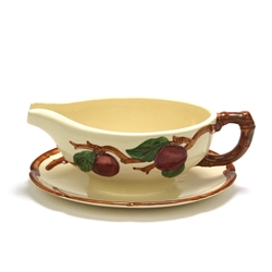 Apple by Franciscan, China Gravy Boat, Attached Tray