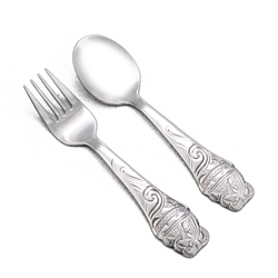 Noah's Ark by Oneida, Stainless Baby Spoon & Fork