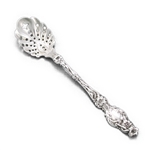 Lily by Whiting Div. of Gorham, Sterling Olive Spoon, Gilt Bowl, Monogram R