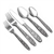 5-PC Setting w/ Soup Spoon by Cambridge, Stainless, Repousse Design