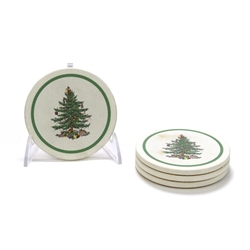 Christmas Tree by Spode, China Coaster, Set of 4