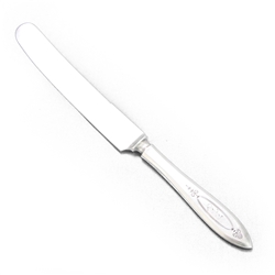 Adam by Community, Silverplate Dinner Knife, Flat Handle, Monogram D