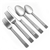 Wavy Lines by Libbey, Stainless 5-PC Setting w/ Soup Spoon