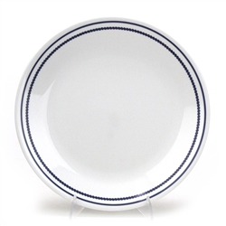 Dinner Plate by Corning, Vitrelle, Blue Bands