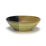 Gold Dust Black by Sango, Stoneware Soup/Cereal Bowl