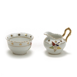 Cream Pitcher & Sugar Bowl by Chubu, China, Order of the Eastern Star