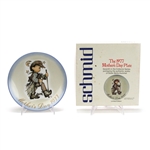 Hummel Mothers Day Plate by Schmid, Porcelain Collector Plate, Moonlight Return