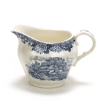 English Village Blue by Salem, Ironstone Cream Pitcher