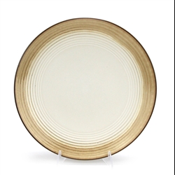 Mocha Halo by Home, Stoneware Dinner Plate