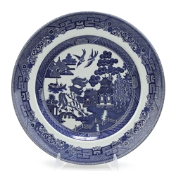 Blue Willow by Staffordshire, Earthenware Dinner Plate