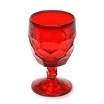 Georgian Ruby by Viking, Glass Water Goblet, Low