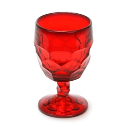 Georgian Ruby by Viking, Glass Water Goblet, Low