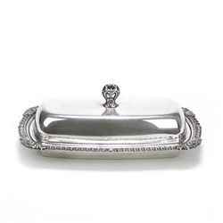 Butter Dish by Art S. Co., Silverplate, Gadroon & Shell Design