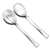 Cromwell by 1847 Rogers, Silverplate Salad Serving Spoon & Fork